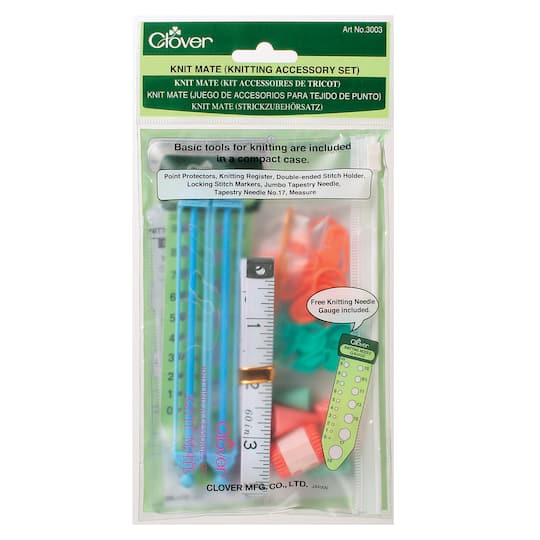 Clover&#xAE; Knit Mate Knitting Accessory Set